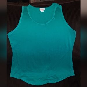 LuLaRoe Vibrant Teal Tank Top